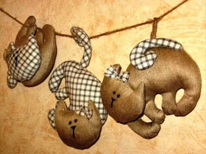 Як зшити іграшку примітиву кішка, кошенята, кіт (кошенята) Як зшити іграшку примітиву кішка, кошенята, кіт