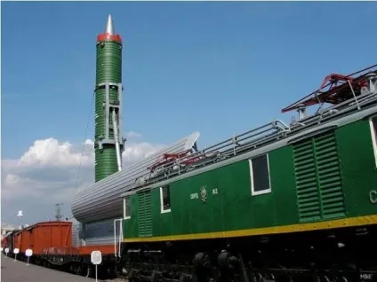 Як влаштований ракетний поїзд (Головного штабу РВСН Віктор) Як влаштований ракетний поїзд