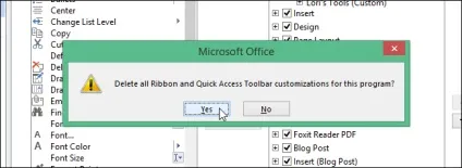 Як відновити систему стрічки за замовчуванням в microsoft office 2013 (microsoft office.) Як відновити систему стрічки за замовчуванням в microsoft office 2013