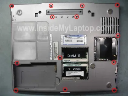 Як замінити материнську плату на ноутбуці dell latitude d500 - блогофоліо роману паулова (d500) Як замінити материнську плату на ноутбуці dell latitude d500 - блогофоліо роману паулова