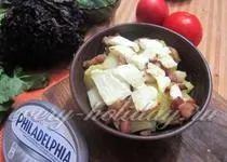 Картопля-гармошка з беконом і сиром в духовці (масло) Картопля-гармошка з беконом і сиром в духовці