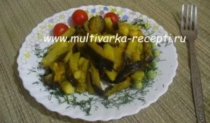 Картопля з баклажанами в мультиварці (як приготувати картоплю з баклажанами) Картопля з баклажанами в мультиварці