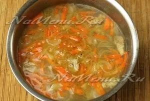 Картопляний суп по-корейськи з м'ясом, рецепт з фото (олія) Картопляний суп по-корейськи з м'ясом, рецепт з фото