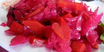 Капуста пілюска з буряком рецепт і корисні властивості (буряком) Капуста пілюска з буряком рецепт і корисні властивості