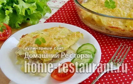 Картопляна запіканка з фаршем в духовці рецепт з фото крок за кроком (духовці) Картопляна запіканка з фаршем в духовці рецепт з фото крок за кроком
