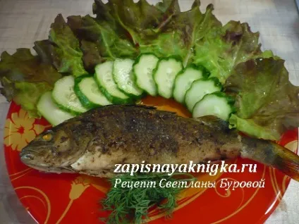 смажений окунь