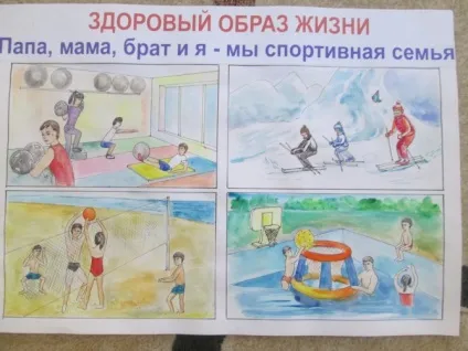 Здоровий спосіб життя в дитячому саду (звіт) (розвиток дитини) Здоровий спосіб життя в дитячому саду (звіт)