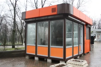 Кіоски з профільних труб