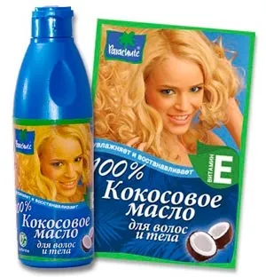 Кокосове масло - лікуємо кінчики волосся (втирають шкіру голови) Кокосове масло - лікуємо кінчики волосся