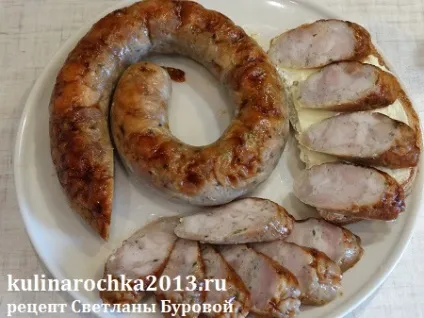 Ковбаса домашня куряча