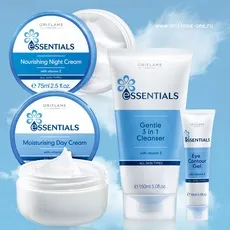 Косметика для шкіри обличчя вітамінний догляд Оріфлейм essentials oriflame (догляд) Косметика для шкіри обличчя вітамінний догляд Оріфлейм essentials oriflame