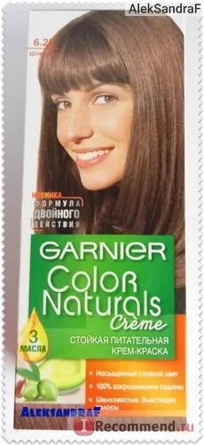 Фарба для волосся garnier color naturals creme - «колір - шоколад - саме те, що я шукала! Відмінний (волосся) Фарба для волосся garnier color naturals creme - «колір - шоколад - саме те, що я шукала! відмінний