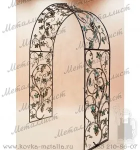 Ковані арки садові та перголи для квітів фото, ціни (перголи) Ковані арки садові та перголи для квітів фото, ціни