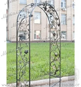 Ковані арки садові та перголи для квітів фото, ціни (ковані) Ковані арки садові та перголи для квітів фото, ціни