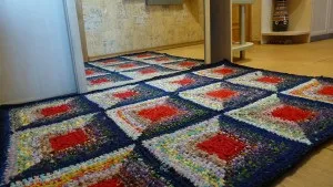 Килимок своїми руками зі старих речей, футболок і джинсів (фото, відео) (руками) Килимок своїми руками зі старих речей, футболок і джинсів (фото, відео)