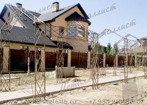 Ковані арки садові та перголи для квітів фото, ціни (садові) Ковані арки садові та перголи для квітів фото, ціни