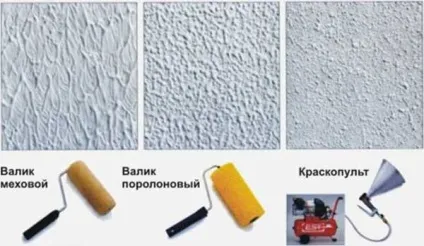Фарбопульти для фарбування стін і стель (мають досить багато) Фарбопульти для фарбування стін і стель
