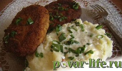 Котлетки з курячого філе різані в ручну - з фото крок за кроком (котлетки) Котлетки з курячого філе різані в ручну - з фото крок за кроком