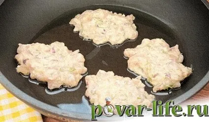 Котлетки з курячого філе різані в ручну - з фото крок за кроком (котлетки) Котлетки з курячого філе різані в ручну - з фото крок за кроком