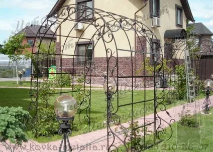 Ковані арки садові та перголи для квітів фото, ціни (квітів) Ковані арки садові та перголи для квітів фото, ціни