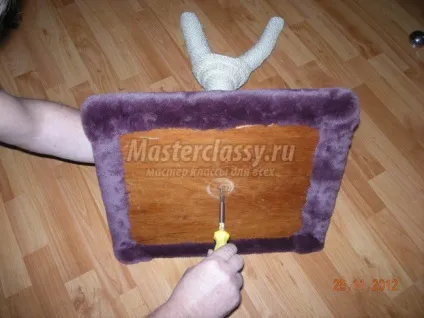 Котяча когтеточка своїми руками (когтеточка) Котяча когтеточка своїми руками