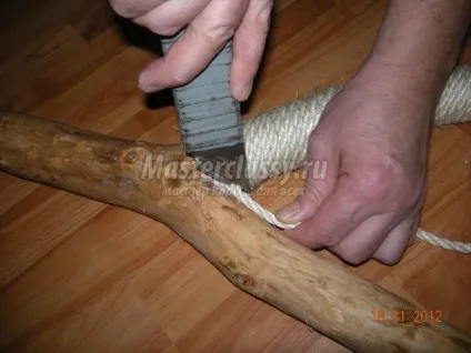 Котяча когтеточка своїми руками (місце) Котяча когтеточка своїми руками