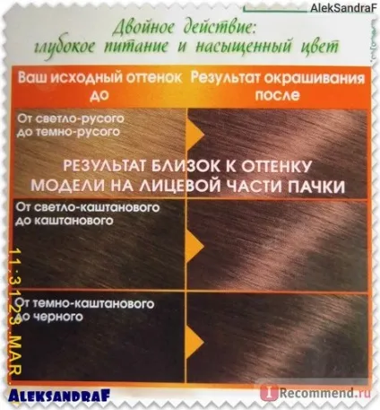 Фарба для волосся garnier color naturals creme - «колір - шоколад - саме те, що я шукала! Відмінний (color) Фарба для волосся garnier color naturals creme - «колір - шоколад - саме те, що я шукала! відмінний