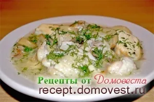 Курка тушкована з грибами та цибулею - рецепти від домовеста (рослинного) Курка тушкована з грибами та цибулею - рецепти від домовеста