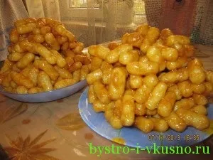 Кукурудзяні палички з іриски - покроковий рецепт з фото, швидко і смачно