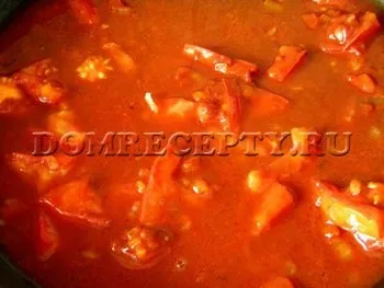 Курка, тушкована в томатному соусі рецепт з фото (томатному) Курка, тушкована в томатному соусі рецепт з фото