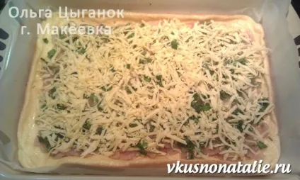 Курячий рулет з омлетом і сиром (яєчний рулет з начинкою) Курячий рулет з омлетом і сиром