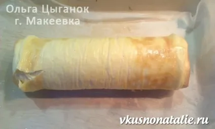 Курячий рулет з омлетом і сиром (курячий) Курячий рулет з омлетом і сиром