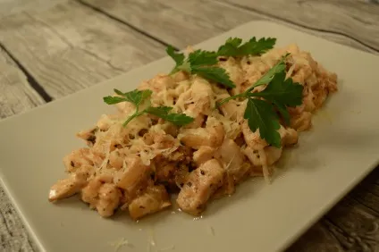 Куряче філе з ананасом і вершками (ананасом) Куряче філе з ананасом і вершками