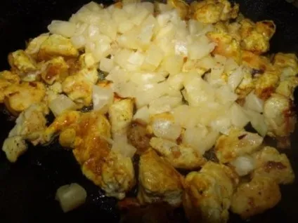 Куряче філе з ананасами у вершковому соусі (ананасами) Куряче філе з ананасами у вершковому соусі