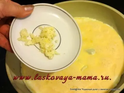 Курячий рулет рецепт з фото (курячий рулет омлетом) Курячий рулет рецепт з фото