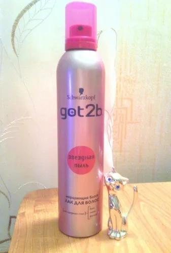 Лак для волосся мерехтливий блиск schwarzkopf got2b (зоряний пил) відгуки (укладання волосся) Лак для волосся мерехтливий блиск schwarzkopf got2b (зоряний пил) відгуки