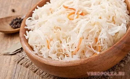 Квашена капуста користь і шкода (капуста) Квашена капуста користь і шкода