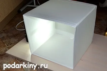 Лайтбокс для предметної зйомки робимо своїми руками (зйомки) Лайтбокс для предметної зйомки робимо своїми руками