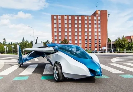 Літаючий автомобіль фантазії і реальність (автомобіль Terrafugia Transition) Літаючий автомобіль фантазії і реальність