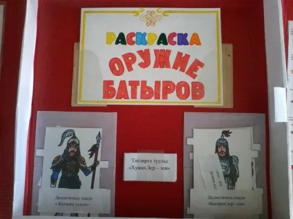 Лепбук «богатирі з країни« Бумба »(майстер-клас) (для вчителів) Лепбук «богатирі з країни« Бумба »(майстер-клас)