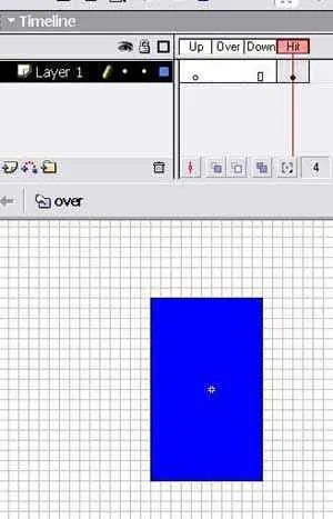 Macromedia flash - меню, що випадає