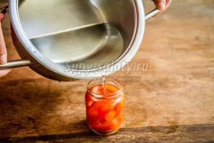 Мариновані помідори з часником (мариновані помідори часником) Мариновані помідори з часником