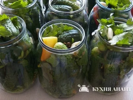 Маринування свіжих огірків (огірків) Маринування свіжих огірків