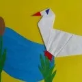 Майстер-клас «колосок» (орігамі)