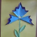 Майстер-клас «колосок» (орігамі)