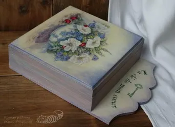 Майстер-клас з декупажу на дереві прозора лессировка на дерев'яній заготівлі