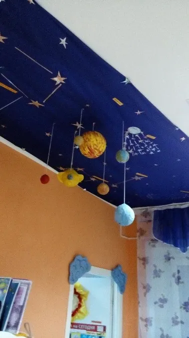 Майстер-клас з виготовлення зоряного неба і планет сонячної системи (дошкільнята) Майстер-клас з виготовлення зоряного неба і планет сонячної системи