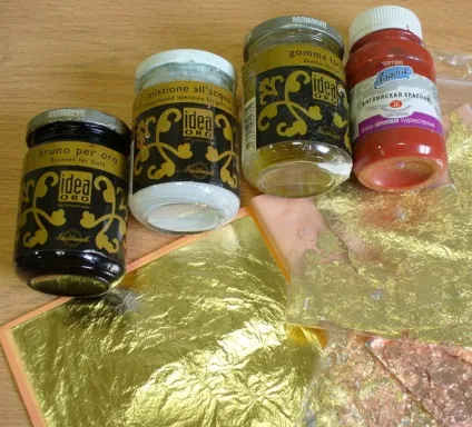 Майстер-клас золочення - ярмарок майстрів - ручна робота, handmade (поталу) Майстер-клас золочення - ярмарок майстрів - ручна робота, handmade