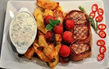 Медальйони - покроковий рецепт з фото на (кулінарія) Медальйони - покроковий рецепт з фото на