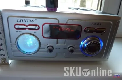 Міні-спікер fd-b9 stylish hifi digital multimedia speaker portable card loudspeaker fm radio